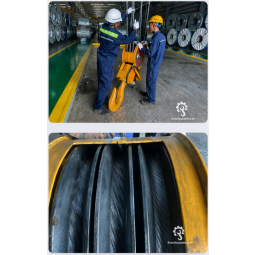 Sửa chữa bảo dưỡng móc cẩu trục bị mòn Puly dẫn cáp